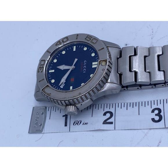Authentic Gucci Stainless Steel Men’s Watch - Picture 4 of 10